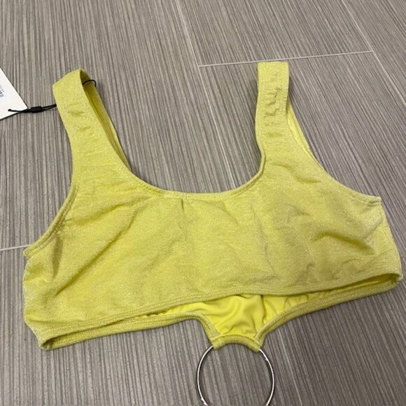 NWT Montce Sparkle Ky One Piece Swimsuit XL Limon Cutout - Picture 9 of 15